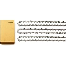 3 Catene Motosega 3/8 1.3mm 52 Maglie | Per Guida 35cm | Compatibile Oregon Bosch Husqvarna