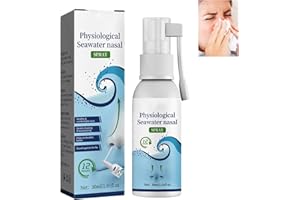 KOAHDE Natural Saline Nasal Spray,Nasal Cleaning Sprays,Runny Nose Sprays,Breathe Easy Nasal Sprays,Congestion Relief Nasal Sprays,Hayfever Relief Nasal Spray,Saline Nasal Spray Soften Nasal Passages