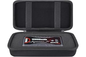 (Étui Uniquement) Aenllosi Étui de Rangement Rigide Compatible avec NEXPOW Booster Batterie Voiture 1500A, Housse pour Demarreur Batterie Voiture Jump Starter