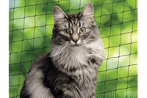Nobby Cat Safety Net, 2 x 3 m, Black
