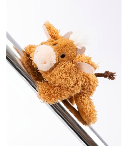 Keel Toys Keeleco – Plüschtier Kuh Aus 100% Recyceltem Material, 18 Cm, Umweltfreundliches Spielzeug