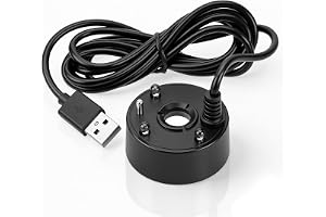Mini mist-maskin Halloween, USB ultraljud mini rökmaskin med LED-ljus