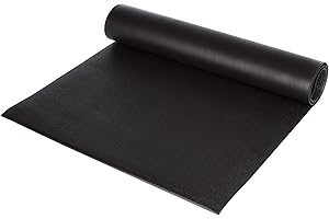 ‎ZOOMYO zoomyo Fitness Multifunktionsmatte für Fitnessgeräte, als Schutzmatte beim Training, Bodenschutzmatte für Trainingsgeräte wie Crosstrainer, Laufband etc