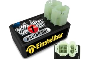 AREA1 EINSTELLBARE Racing CDI CDI kompatibel mit Aurora 50 [ZN50QT-E/E3] kompatibel mit Fly 50 [ZN50QT-20] / Beeline Veloe, Veloe GT (50ccm/4Takt)