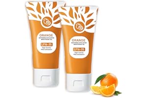 Jiangshan Orange Enzymes Exfoliating Gel, Organic Face and Body Exfoliating Scrub Gel, Deep Cleansing Moisturizing Facial Exfoliator for All Skin Types (2pc)