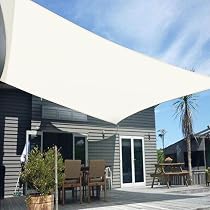 EIDEMED Sonnensegel Rechteckig, 2,5x4,5m – Wasserdicht, Mit 98% UV-Schutz Für Garten, Terrasse & Balkon (gelb)