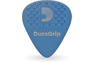 PLANET WAVES D'Addario DuraGrip Púas de Guitarra con Agarre para Guitarra Acústica, Eléctrica y Bajo, Mediana/Pesada, Paquete de 10