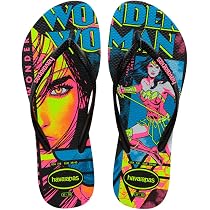 Havaianas Slim Marvel - Infradito Bambina Con Design Capitan America, Comode E Leggere