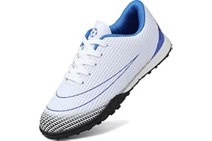 Lvptsh Boys Girls Football Boots Kids Athletic Soccer Cleats Shoes Indoor Outdoor Spikes Football Competition Shoes Boy's Sneakers