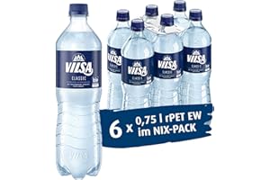 ‎VILSA VILSA Mineralwasser Classic, 6 x 0,75 l PET