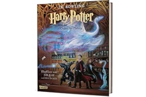 Harry Potter und der Orden des Phönix (Schmuckausgabe Harry Potter 5): Vierfarbig illustrierte Ausgabe mit großformatigen Bildern und Lesebändchen – der Kinderbuch-Klassiker zum Vorlesen