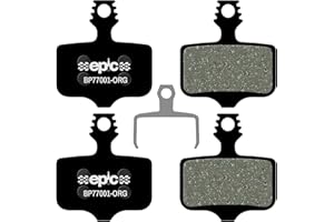 epic Disc Brake Pads for SRAM Rival, RED, Apex, Force, Level T/TL/TLM, XX Brakes | Organic, Semi-Metallic, Sintered, Ceramic, E-Bike Options | Quiet, Durable, High-Performance | 2 Sets