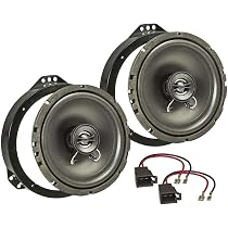 tomzz Audo Lautsprecherrnge Adapter Rnge passt für Opel Astra H Corsa D E Sg Auto-Lautsprecher