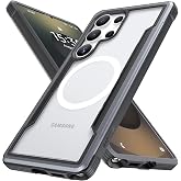 RAPTIC Samsung Galaxy S25 Ultra i&ccedil;in Shield Manyetik Kılıf - MagSafe ile Uyumlu, [13FT Mil-Grade D&uuml;şme Koruması], Dayanıklı E