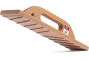 COMENSAL® Rasp Planer for Aerated Concrete and Put XXL, 12 Precisely Attached Blades, Rasp Planer for Aerated Concrete, Made in the EU, 470 x 90 mm