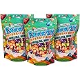 Freezy Freeze Dried Candy Bundle, Halal Mix (Pack of 3) 360 gms, Sour American Sweet, Freezed Dried Skittles, Refresher Sweets, Fruit Salad, Starburst, and Vimto Bar