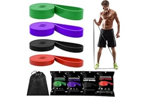 TIGAYHC Pull Up Assistance Bands,Stretch Bands -Resistance Bands Set for Men & Women,Exercise Bands Workout Bands for Working Out Body Stretching,Powerlifting,Resistance Training