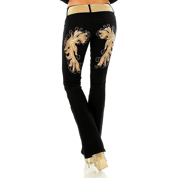 gardeur bootcut regular waist broek multi