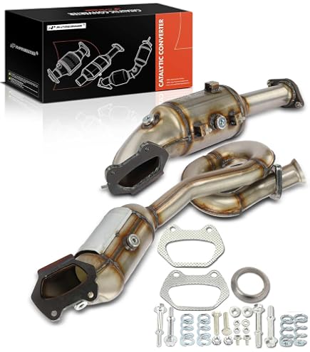Direct Fit Catalytic Converter For 2011-2012 Jeep Grand Cherokee 3.6L - 2pc Set