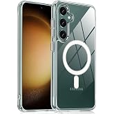 Rongep Samsung Galaxy A57 i&ccedil;in Şeffaf Kılıf Mag-Clear G&uuml;&ccedil;l&uuml; Manyetikli [MagSafe ile Uyumlu] A57 Koruyucu Sararmaya Dayanıklı 