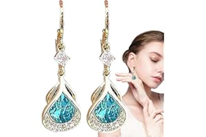 Magnetische Ohrringe | Kristallohrringe - Schlankheits-Magnetogen-Ohrringe, Frauen-Mädchen-Lymph-Ohrringe, die den Körper stärken, für Frauen, Lymph-Entgiftung Levabe