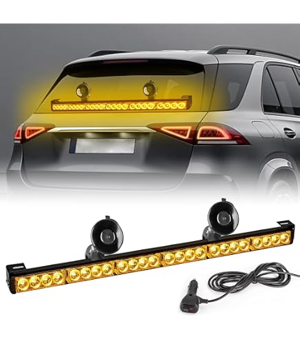 ROUTEKING 2 X 16,8 Zoll Notfall Blinklicht LED Verk Produktbild-Vorschau 12