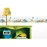 Disney RMK4410BD Winnie The Pooh, vinil, &ccedil;ok renkli, 12,7 cm x 4,57 m