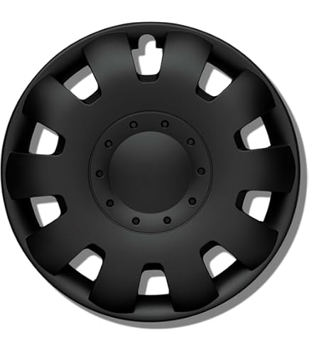 Petex Spyder Pro Radzierblenden 15 Zoll 4er Set - Nylon Mit Chromring In Dark Anthrazit