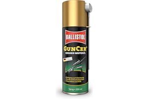 ‎BALLISTOL BALLISTOL 22166 GUNCER Keramik-Waffenöl 200ml Spray – Temperaturbeständige Waffenpflege, Schmiermittel, Korrosionsschutz