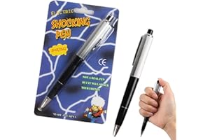 SIYINZU Electric Shock Pen,Ballpoint Shocking Pen,Pranks for Adults,Shock Pen,Electric Pen,Electric Shock Prank,Practical Jokes,Safe Fun Joke to Friend Prank Pens,Trick Fun Gadget April Fool Prank to Friend
