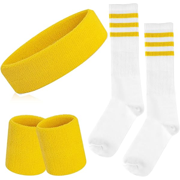 RSXING 3-delige zweetbandenset, groen, sporthoofdband