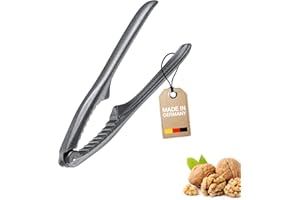 Westmark Nussknacker Herkules - besonders hochwertige Spezialbeschichtung - MADE IN GERMANY - Haselnussknacker aus Aluminium - moderne "Special Dark Edition" (Anthrazit)