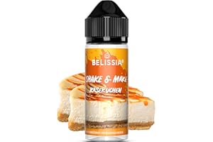 ‎BELISSIA Belissia Shake and Make - Käsekuchen - Hochdosiertes Lebensmittel Aroma 10ml mit praktischer Schüttelflasche zum mischen. Für Lebensmittel, Kochen, Backen, Hobby, Raumerfrischung uvm.