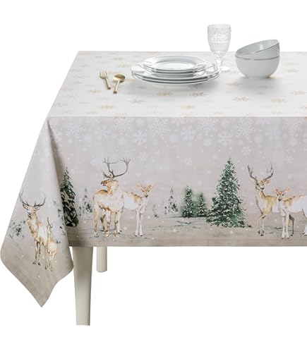 Holiday Legacy Nappe En Tissu Jacquard Teint En Fil Pour