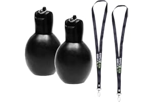 ECO-FUSED 2X sifflets à Pression Manuelle - Comprend 2 Longes - intérieur, extérieur, Maison, école - Sports, Camping, Marche, randonnée, Trousse de Survie- arbitres, entraîneurs, Enseignants