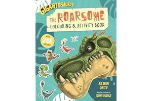 Gigantosaurus - The Roarsome Colouring & Activity Book: Packed with 200 stickers!