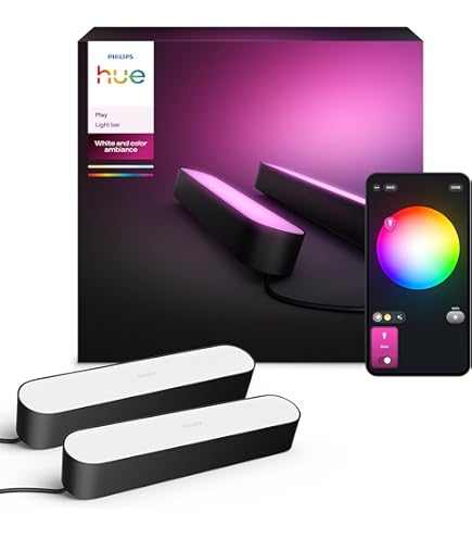 Philips Hue Play White & Colour Ambiance Smart Light Bar Double