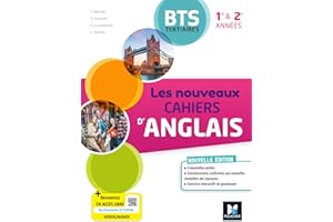 Les Nouveaux Cahiers d'ANGLAIS - BTS Tertiaires - 1re et 2e années - Ed. 2023 - Livre élève