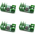 JZK 4 Stück F5305S Elektronische Schaltsteuerplatine, Eingang 3 V-24 V, Ausgang 5 V-36 V, Pulsauslöser-Schaltermodul, DC-Steu