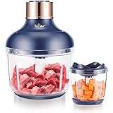 Bear doppia tazza tritatrice domestica tritatutto carne tritatutto elettrico piccolo bambino macchina alimentare complementar