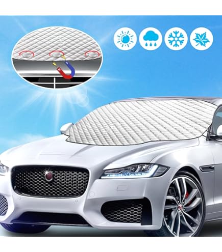 IZoeL Couverture Pare-Brise Voiture Grande Auto Couverture Magnétique