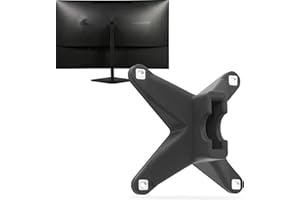 3IDEE VESA Adapter kompatibel mit Omen by HP Monitor (Omen 25 Gaming) - Monitor Halterung Adapter 75x75 mm - für Monitore ohne VESA Anschluss