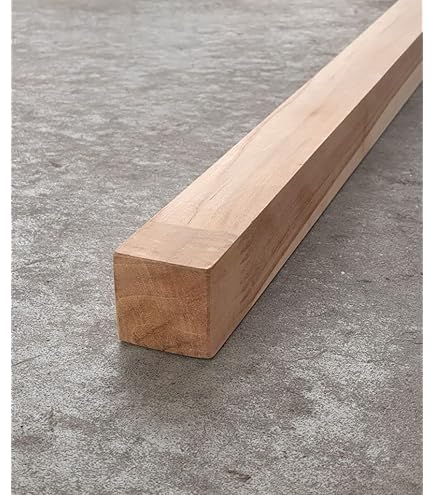 Teak Massivholzplatte 18mm - FSC Zertifiziert Für Möbelbau & Regale