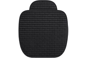 ZBHDEYG 1 Pieza De Cojín De Asiento Rectangular, Cojín De Asiento De Coche, Cojín De Asiento Transpirable Antideslizante, Cojín De Protección De Asiento, Cojín De Asiento Delantero