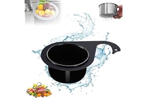 FIENZA Siebkorb Spüle Edelstahl Schwanförmiger Sdelstahl Siebkorb Multi-Functional Drain Basket Edelstahl Sieb Für Spüle Sieb Edelstahl Neuest Siebkorb aus Edelstahl für Küche Müll (B(1PCS))