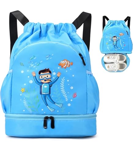 Zaino Con Coulisse Per Bambini - Impermeabile E Coloratissimo - Foto 2