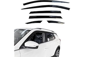 AUTO CLOVER Deflectores de viento para Ssangyong Korando 2019+ (6 piezas)