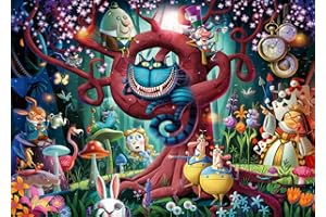 Ravensburger - Almost Everyone is Mad (Alice in Wonderland) 1000 Piece Jigsaw Puzzle for Adults & for Kids Age 12 and Up