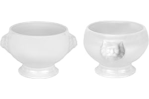 VAN WELL Set de 2 bols à soupe löwenkopfterrine - 0,5 l