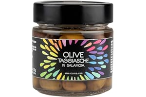 Olive taggiasche in salamoia Cuvea - peso netto 180 g (peso sgocciolato 110 g)